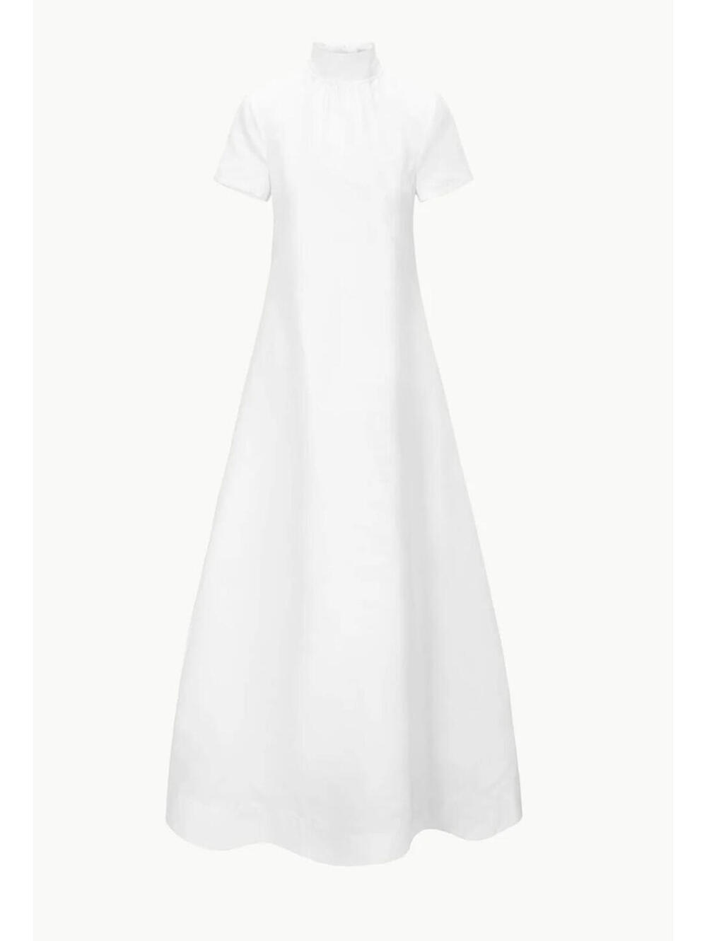 NWT STAUD Ilana White Cotton Bridal Wedding Gown Dress Calluna Medium - Picture 5 of 10